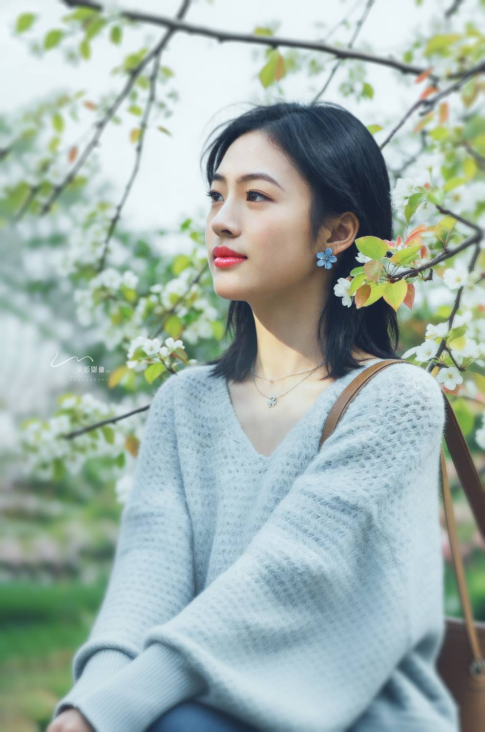 春花开美人俏, 吴 微雨墨烟鸿