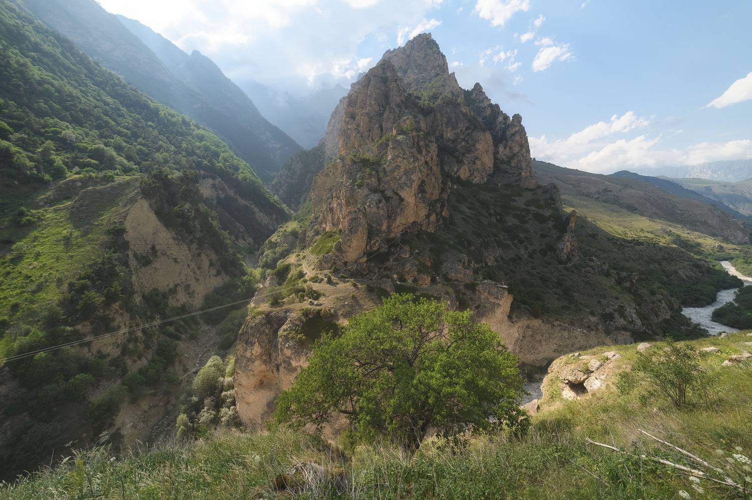 пейзаж, чегем, горы, природа, кавказ, эльбрус, скала, Бугримов Егор