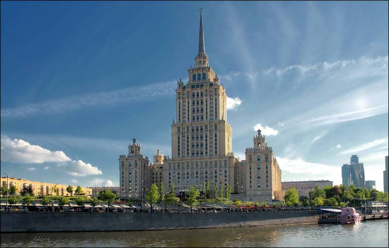 город, архитектура, москва, высотка *** фото превью