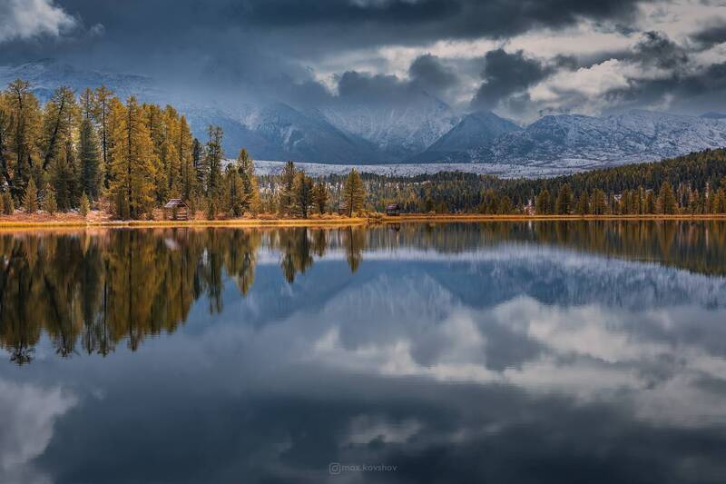 алтай, сентябрь, озеро, киделю-кёль  фото превью