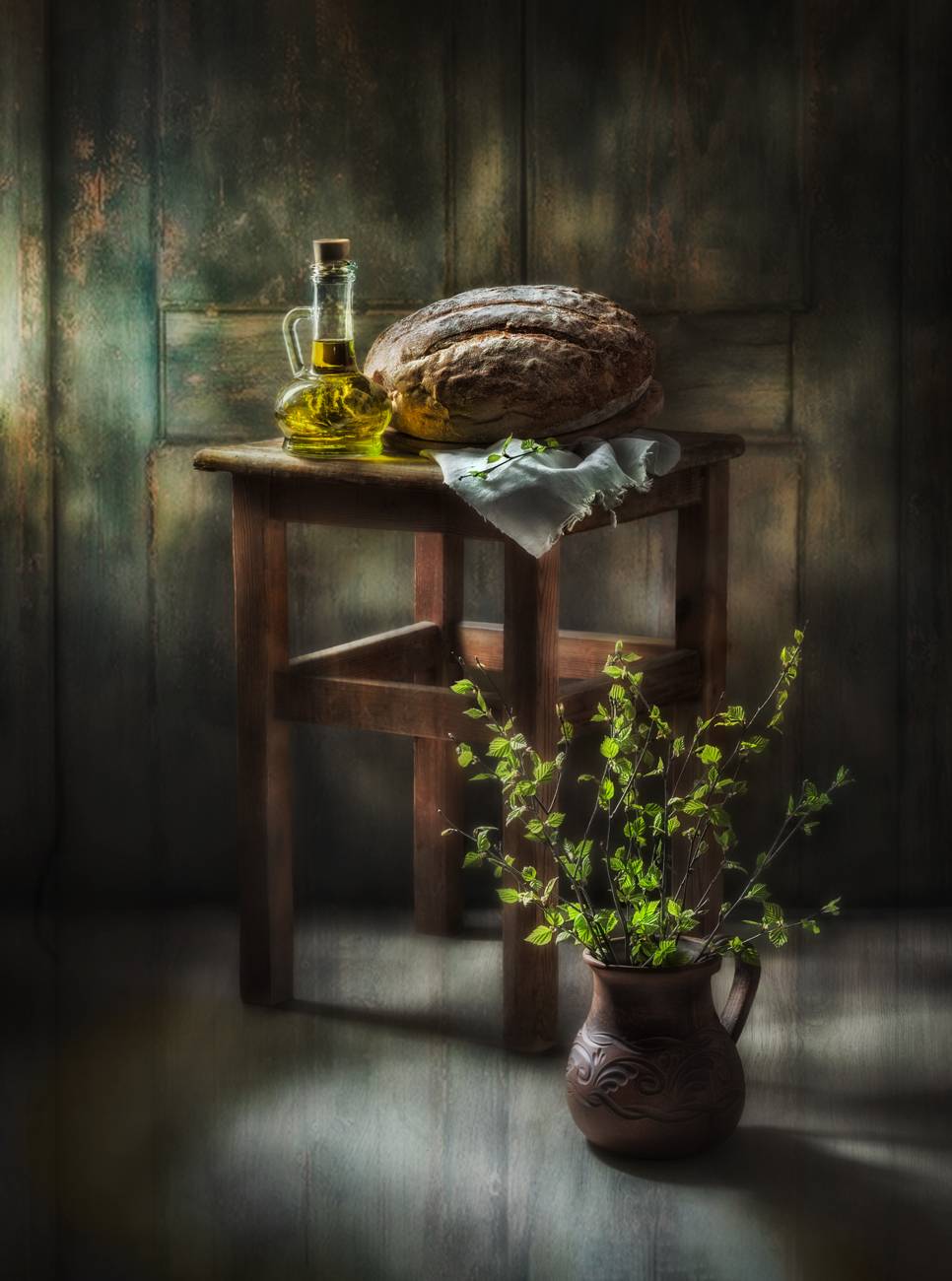 весна, хлеб, масло, Рубинова Елена