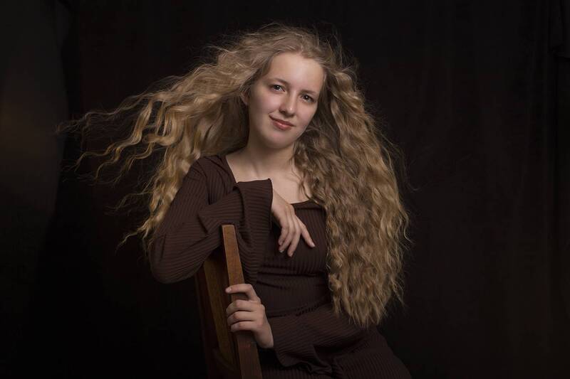 портрет, девушка, темный, ключ, бийск, детски  фото превью