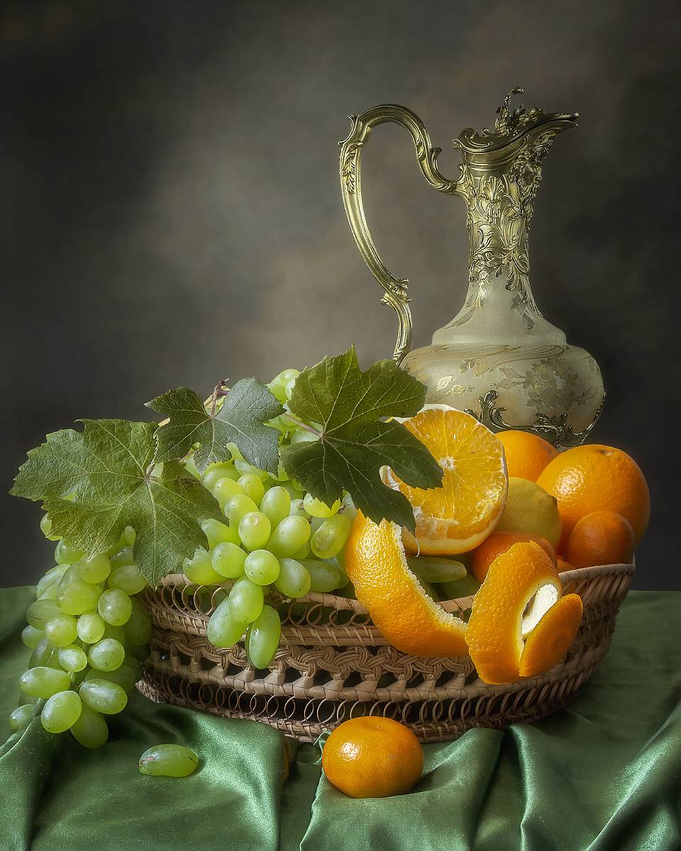 натюрморт, фрукты, винтаж, Приходько Ирина
