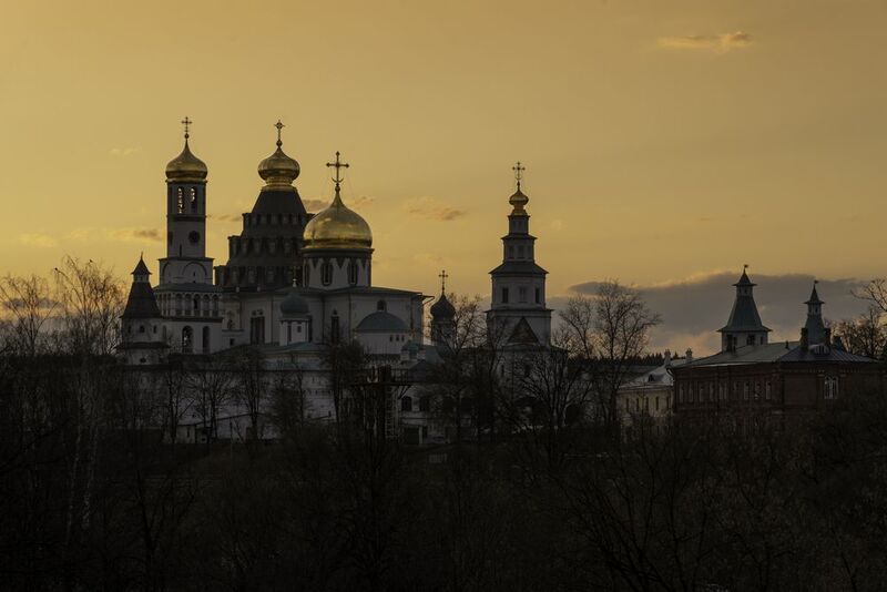 Москвская область, Истра, Воскресенский Ново-Иерусалимский ставр Вечерело фото превью