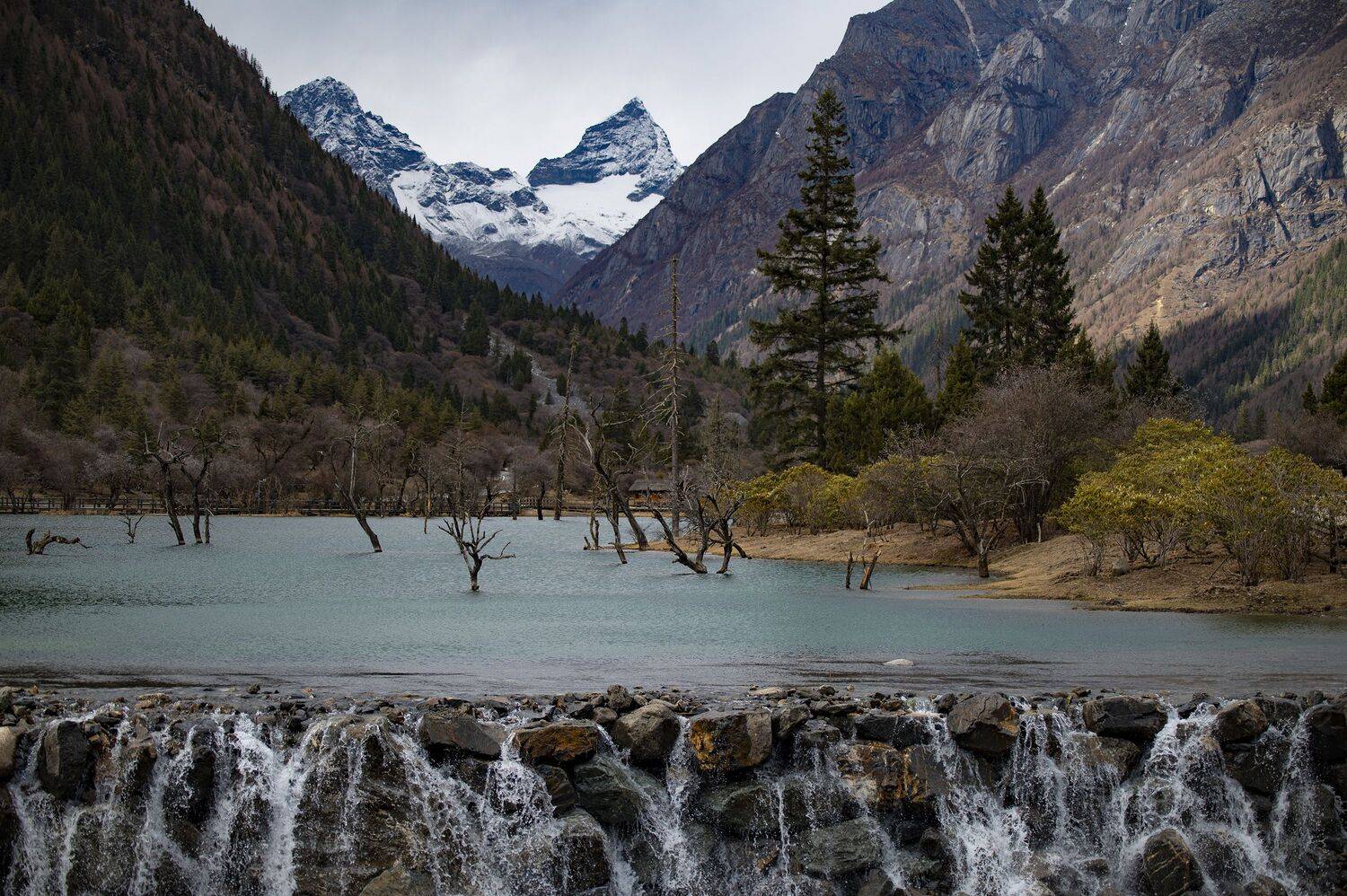 горы, китай, мертвыйлес, Gurdina Lena