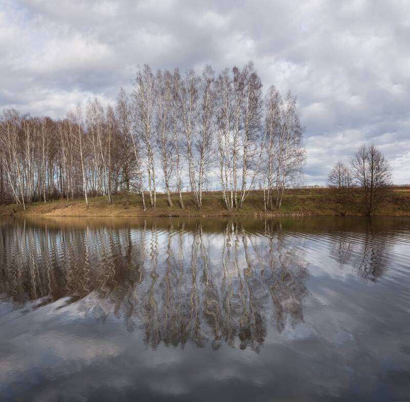 весна, вечер, закат, небо *** фото превью