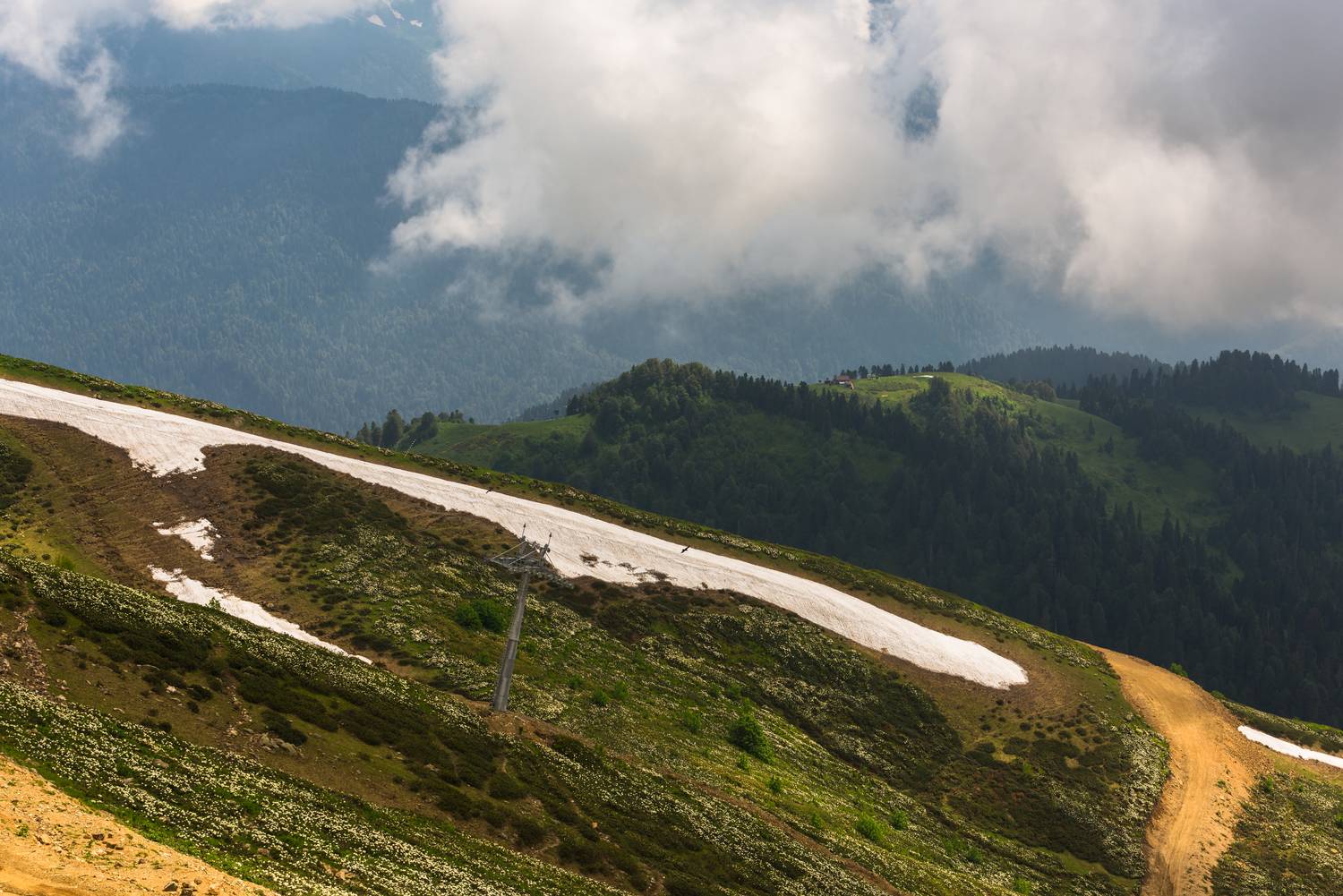 горы, дом, сочи, красная поляна, роза хутор, путешествия, никон, Олег Сторожев