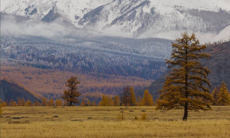 Осень в горах фото превью