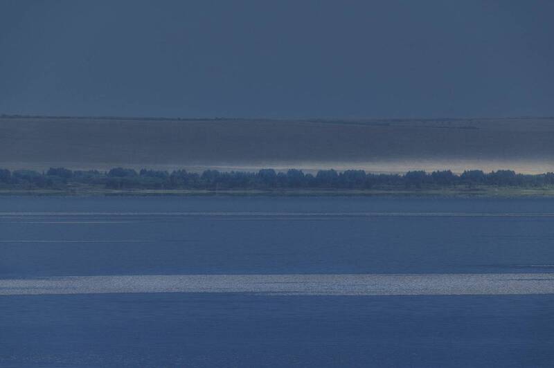 хакасия, шира, закат, озеро Закат на озере Шира в Хакасии фото превью