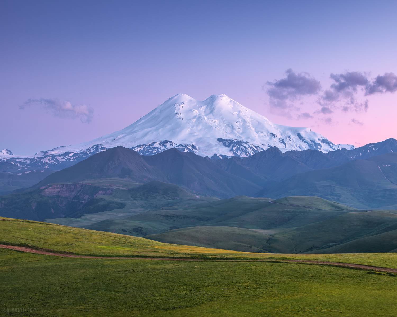 эльбрус, горы, кавказ, Дубровинский Михаил