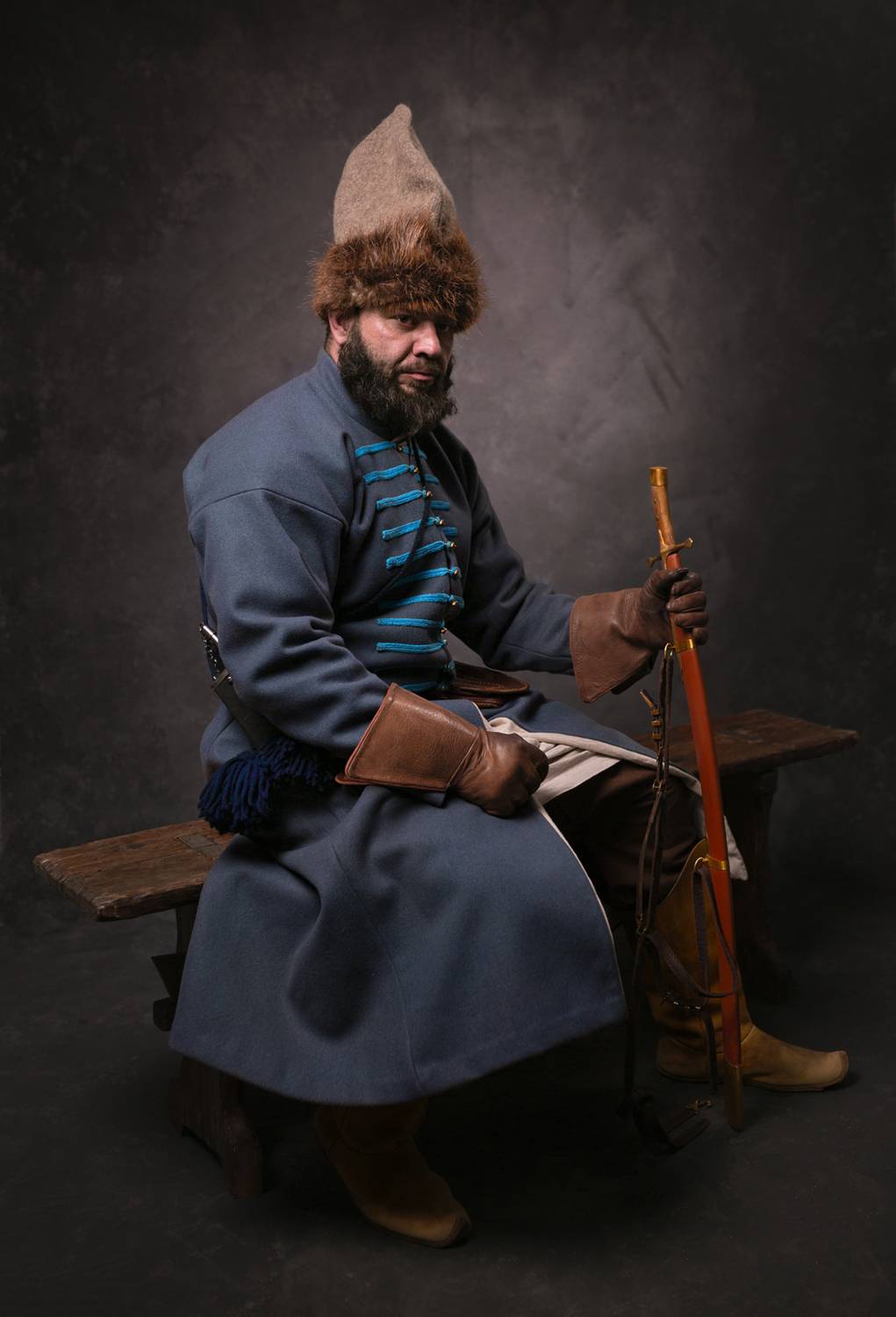 троои, бурханаев эрик, портрет, Баранов Олег