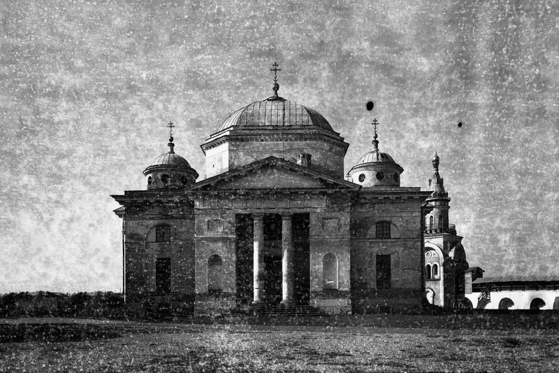 Борисо-Глебский монастырь в Торжке на плёнку 70хх годов выпуска фото превью