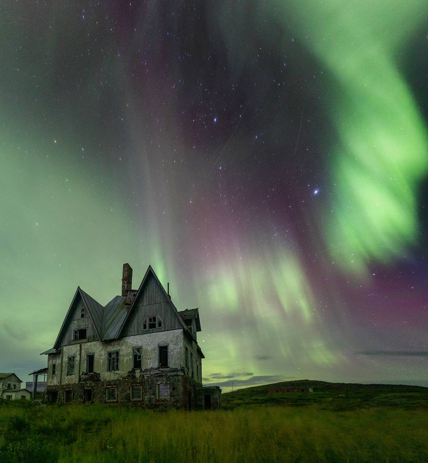 аврора, зеленцы, кольский, север, сияние, Павел Ващенков