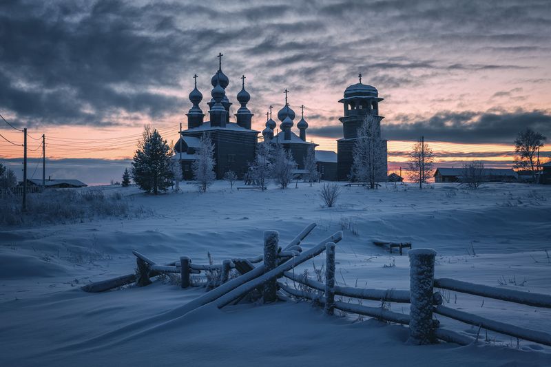 ворзогоры В приполярных сумерках... фото превью