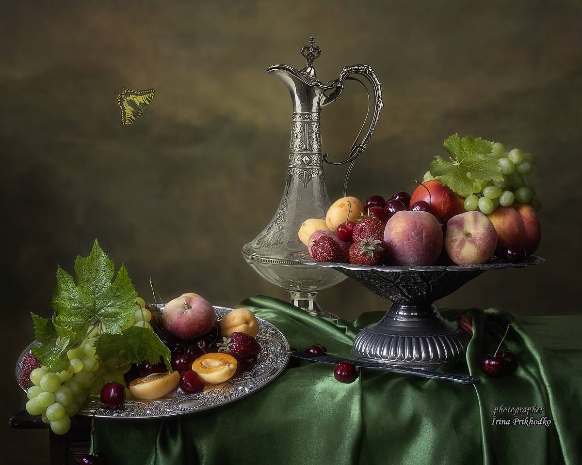 натюрморт, фрукты, винтаж, Приходько Ирина