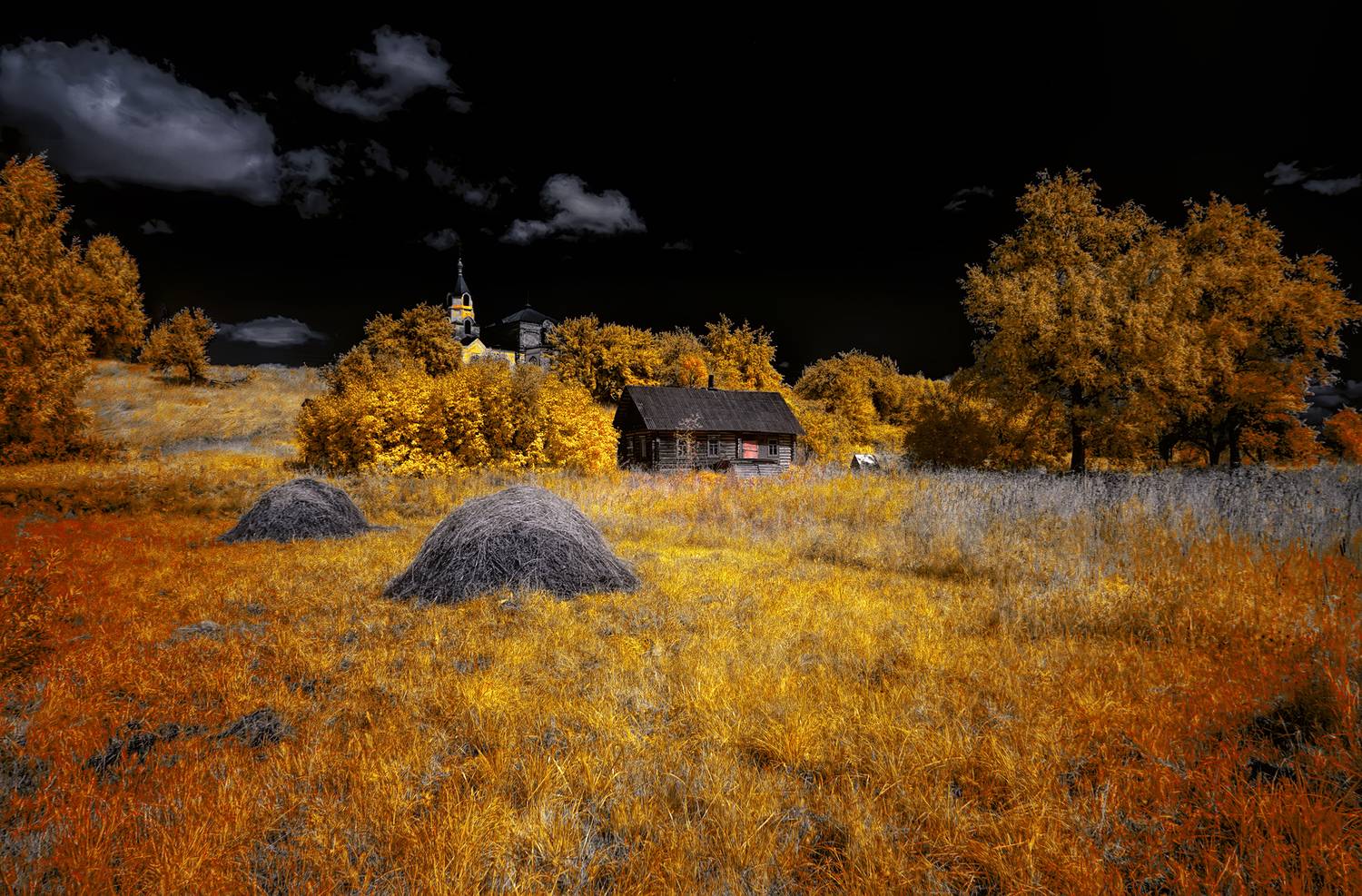 infrared, инфракрасная фотография, пейзаж, инфракрасное фото, лето, ик-фото,  Sixten (Сергей)