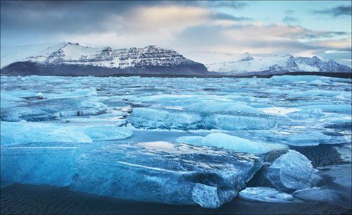 Исландия. Йёкюльсаурлоун (Jokulsarlon).