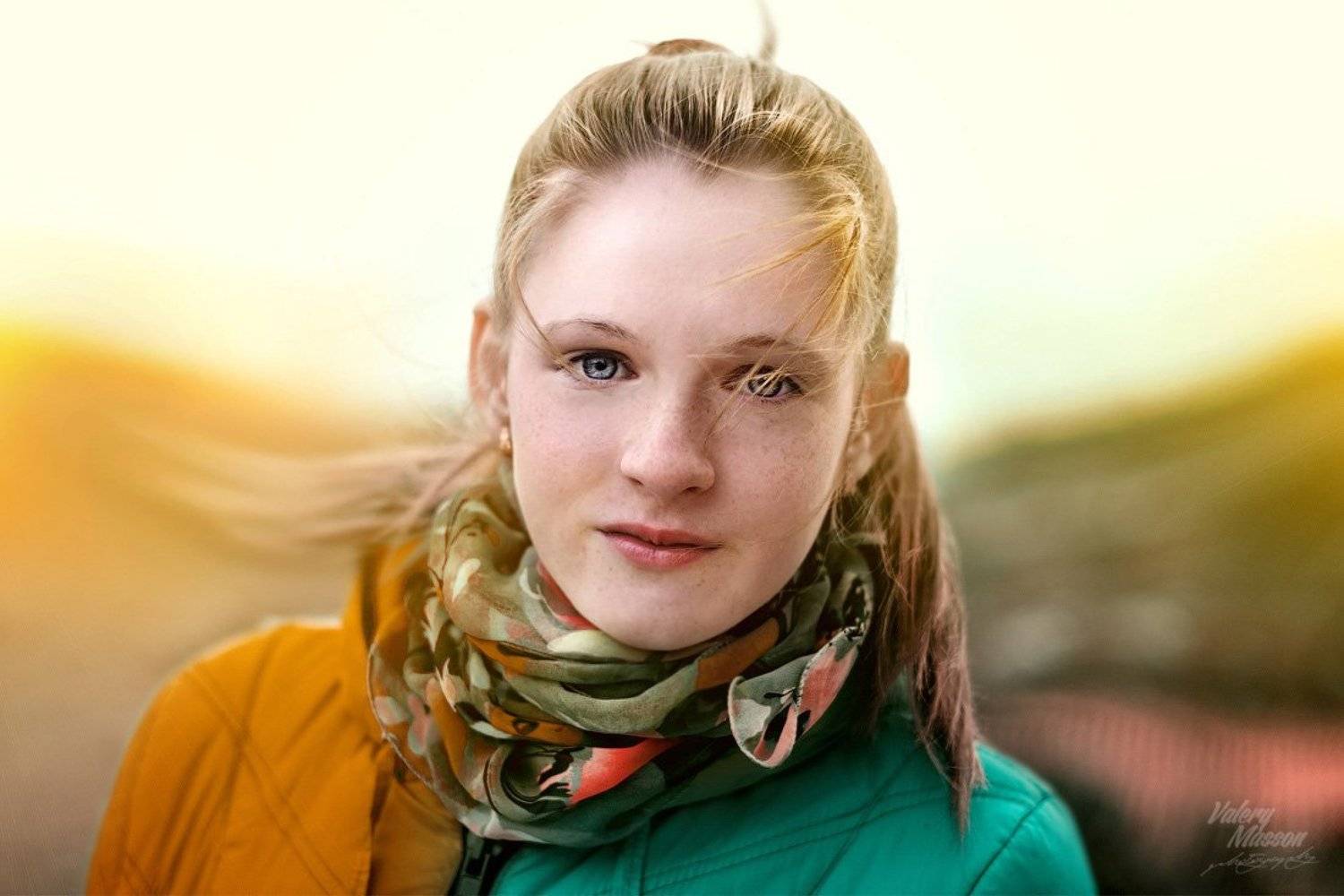 девушка, осень, Валера Смирнов