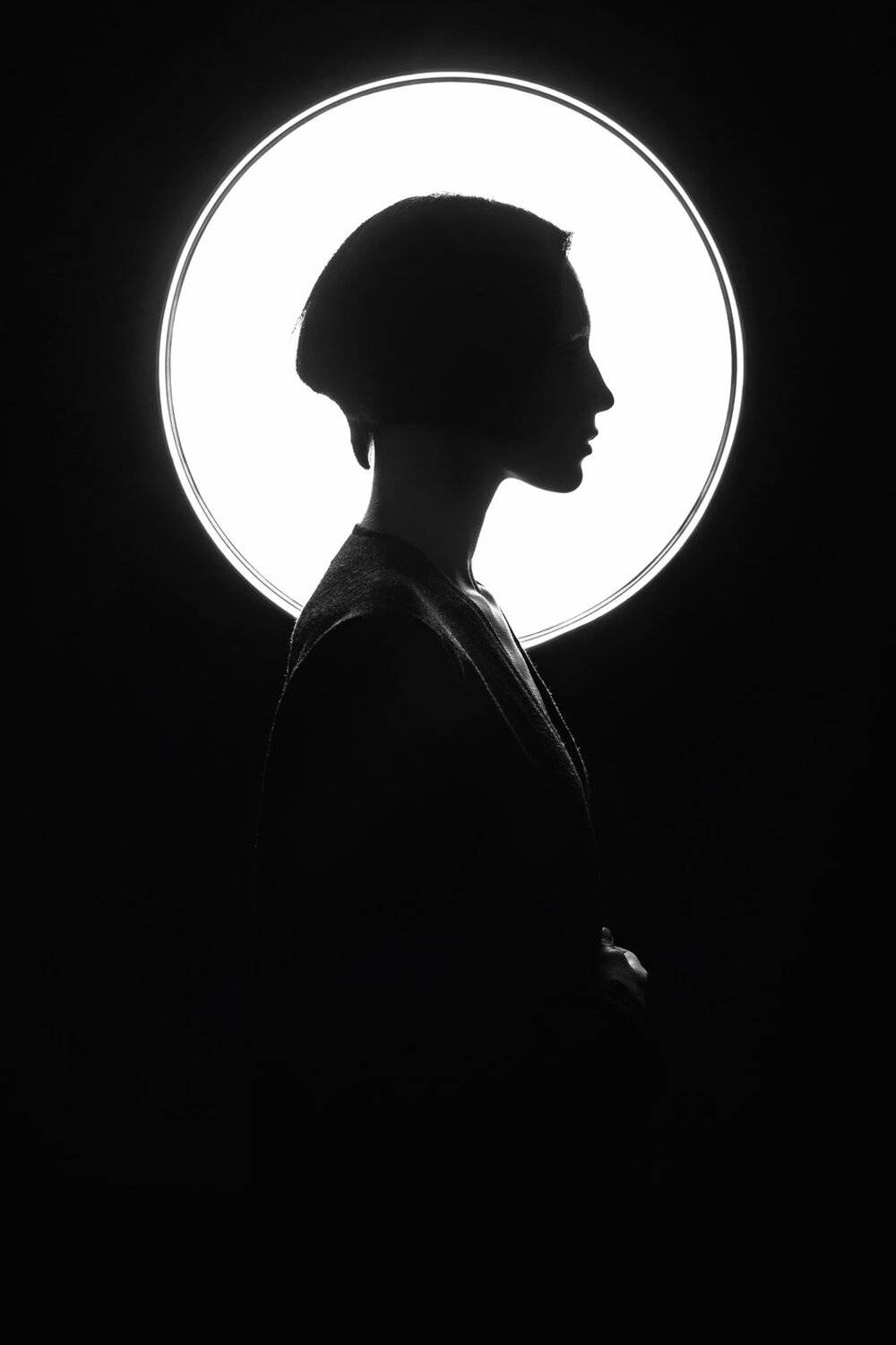 портрет, чб, взгляд, модель, арт, Павел Соколов