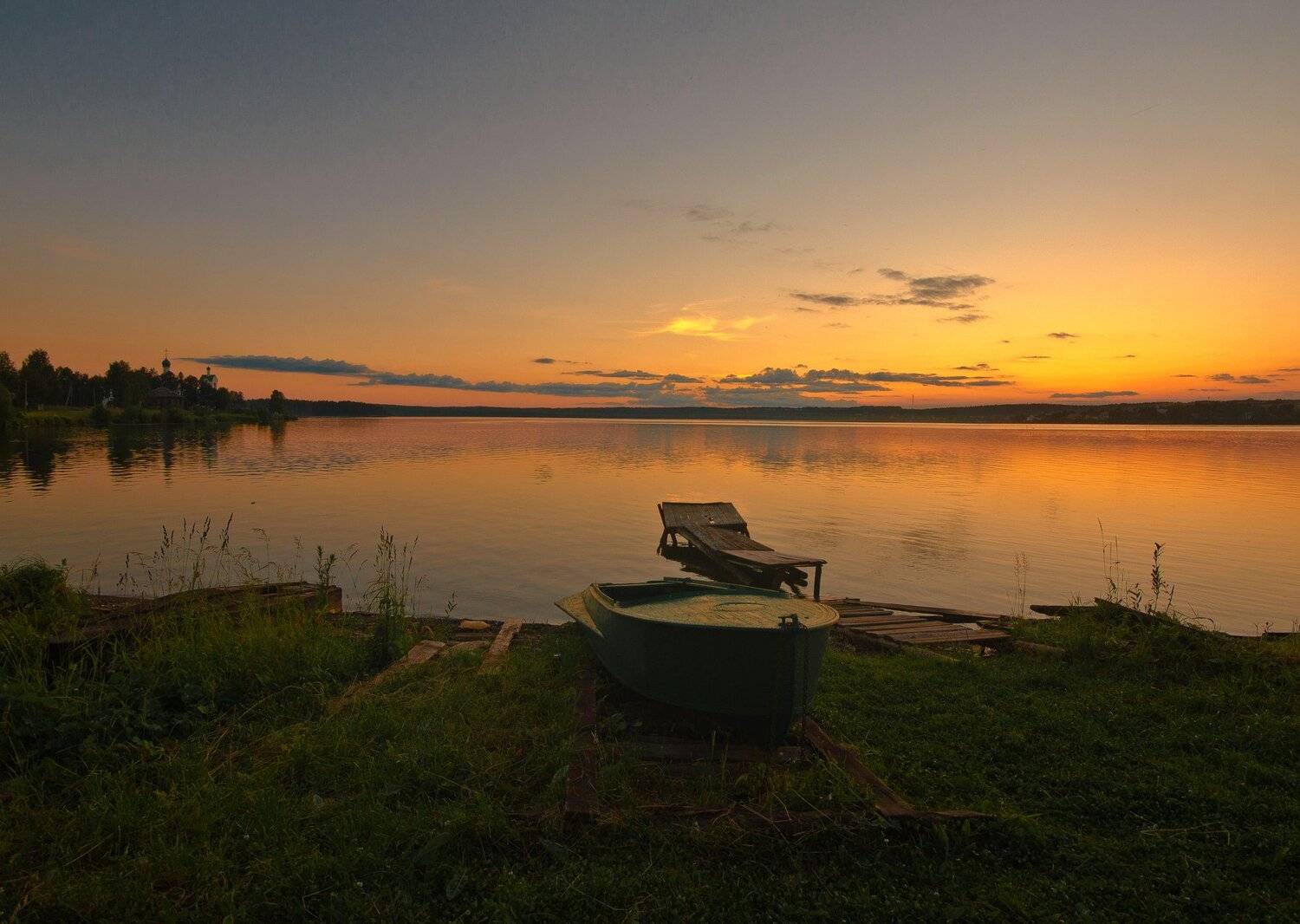 закат,лето,провинция, Карепанов Евгений