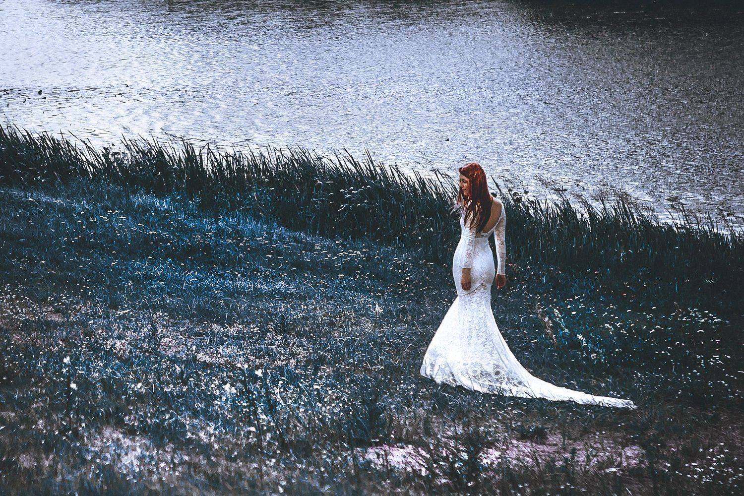 Beauty, Dress, Portrait, Toning, Woman, Руслан Болгов (Axe)