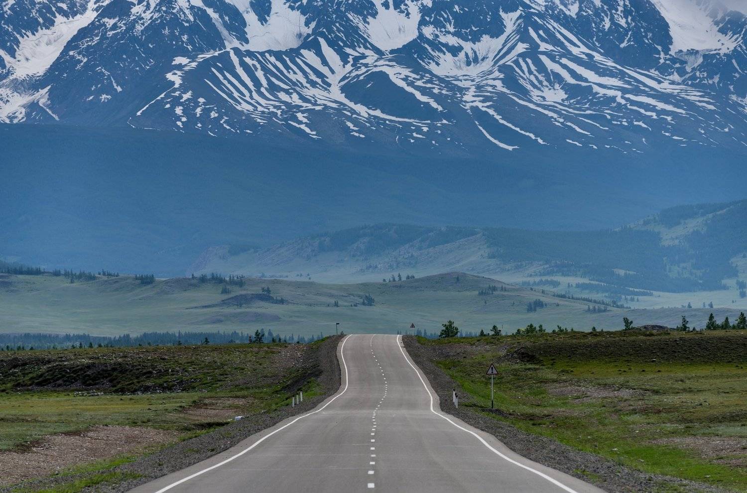 чуйский, тракт, горный алтай, северо-чуйский хребет, природа россии, карамышев роман, пейзаж, дорога, горы, снег, Роман Карамышев