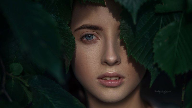 девушка, портрет, глаза, взгляд Оля фото превью