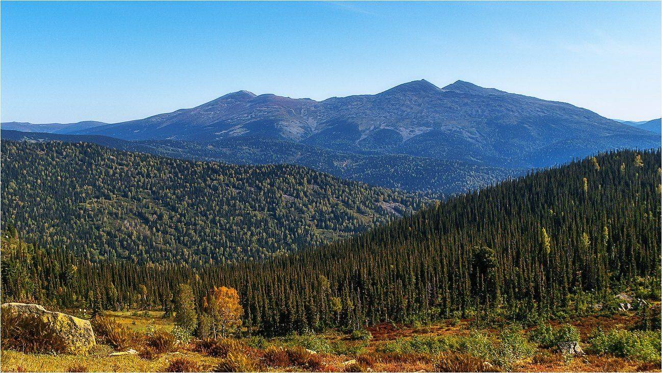 пейзаж, осень, Кузнецкий Алатау , Александр Потапов