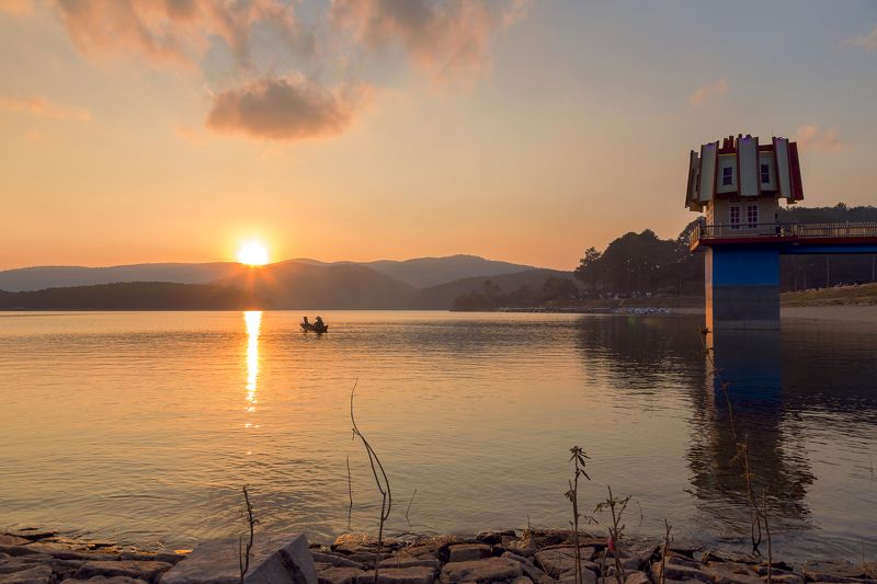 sun, sun rays, Dalat  Last days rays фото превью