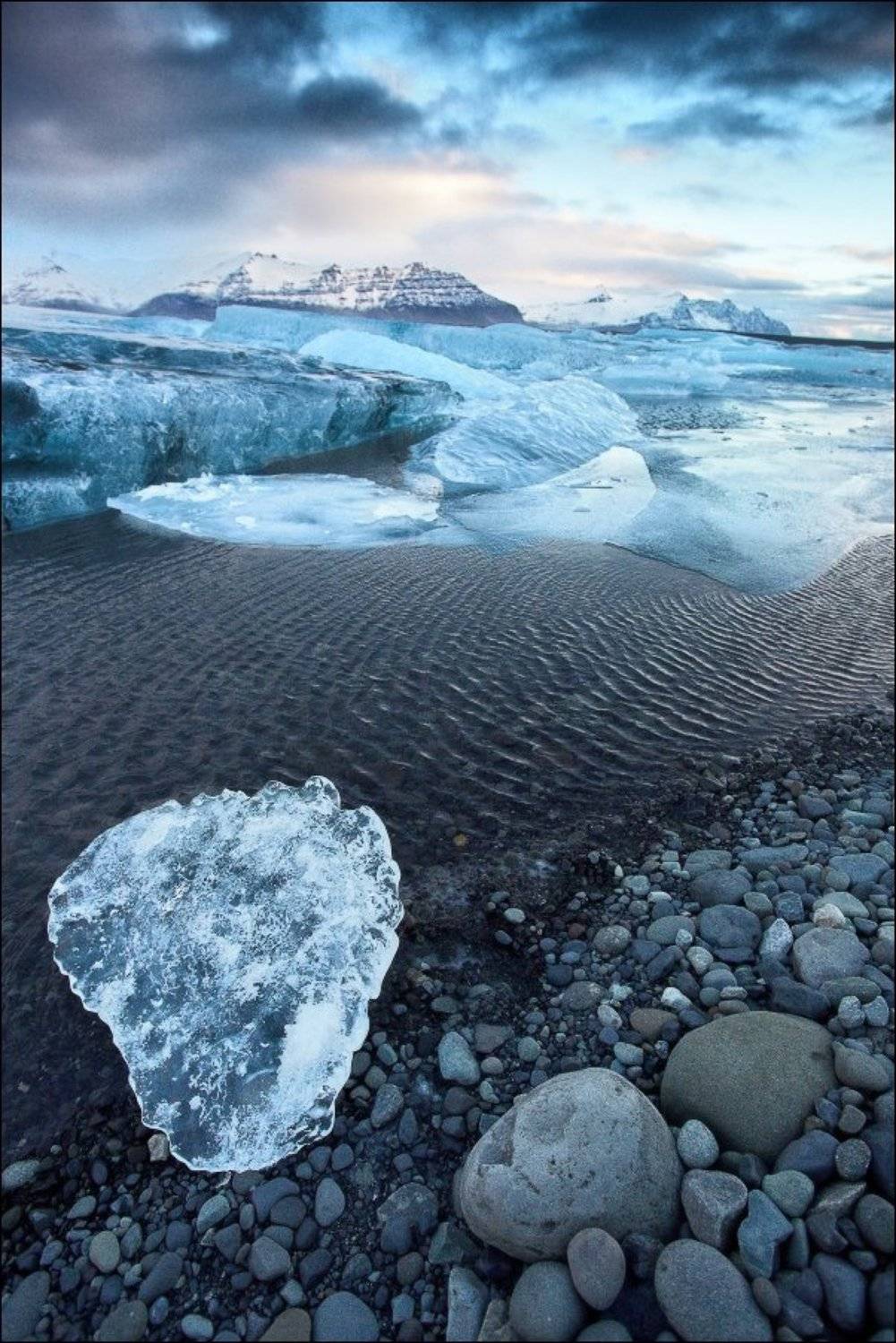 Исландия Йёкюльсаурлоун Jokulsarlon ледяная лагуна ледник, Вадим Никифоров
