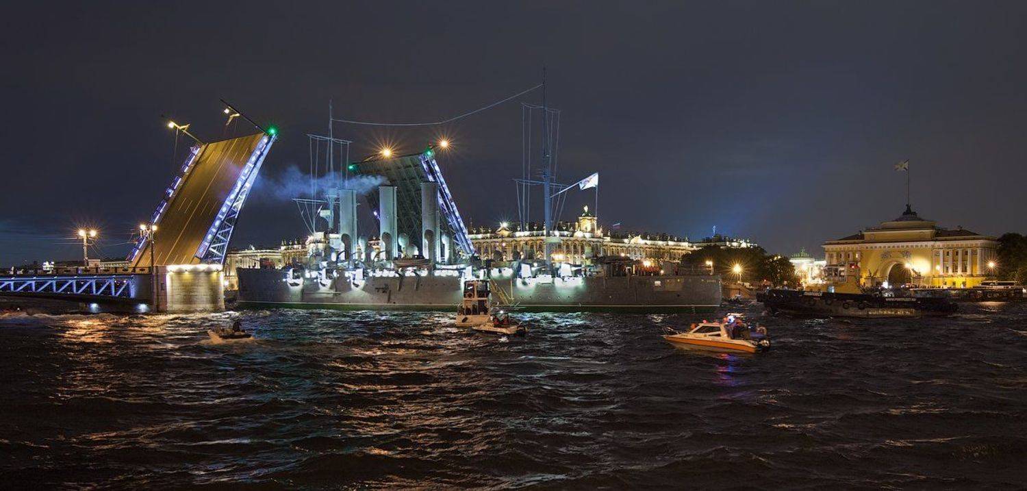 белые ночи, дворцовый мост, зимний дворец, крейсер аврора, санкт-петербург, эрмитаж, Alex Yurko