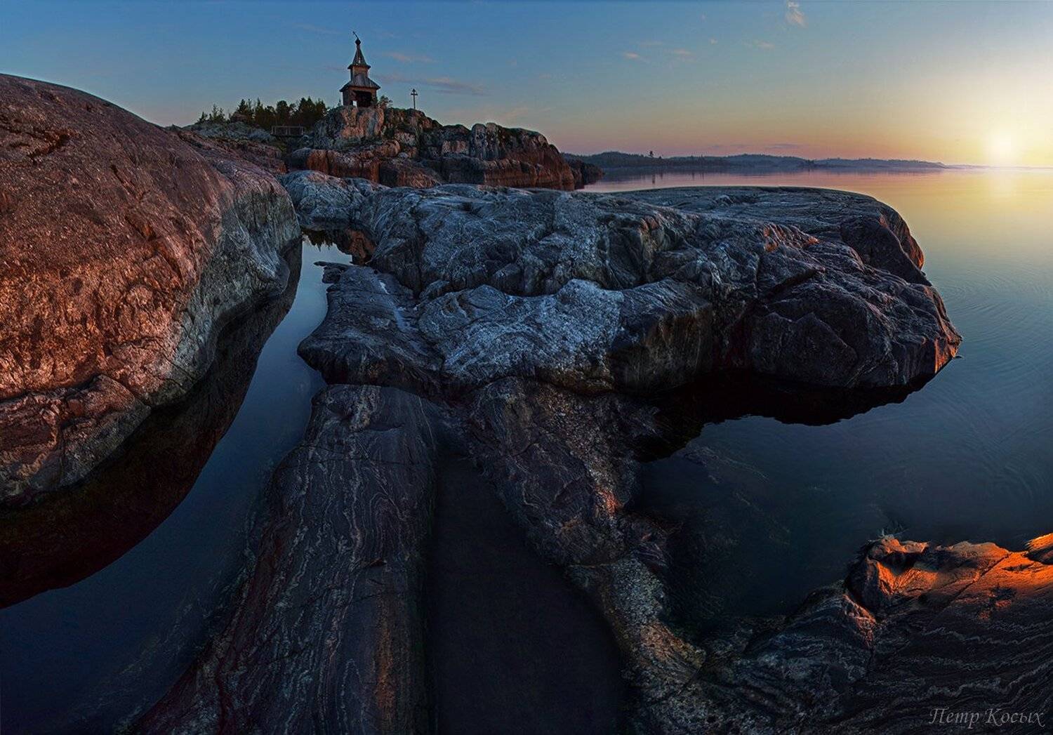 Есусарет, Карелия, Ладога, Рассвет, Петр Косых