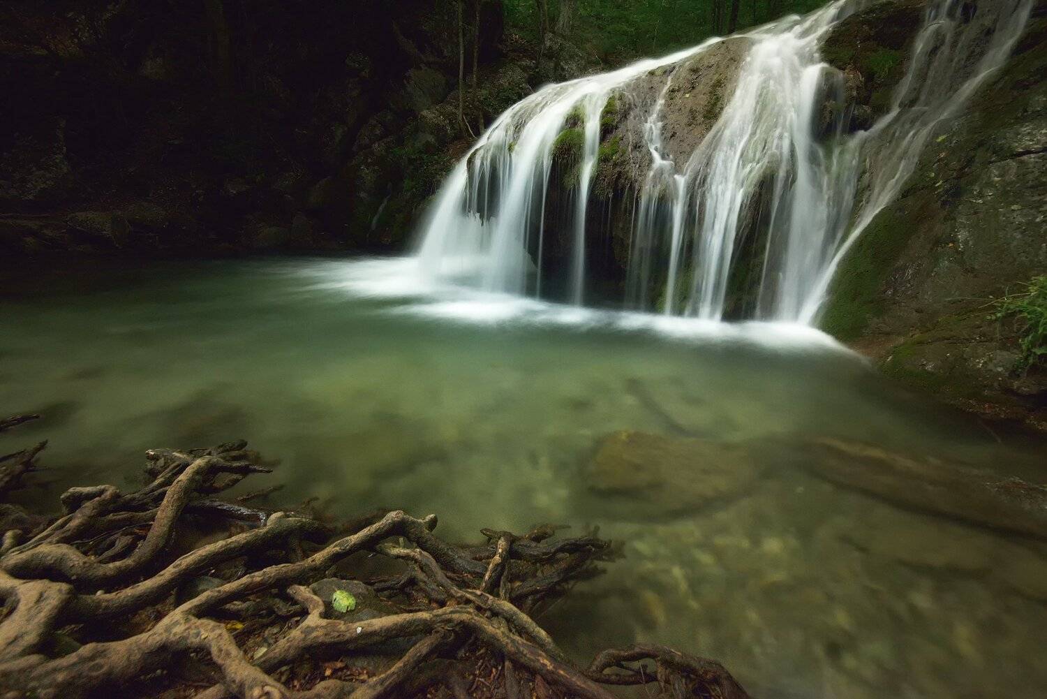 Nikon d600, Водопад, Горы, Крым, Пейзаж, Природа, Алексей Никонов