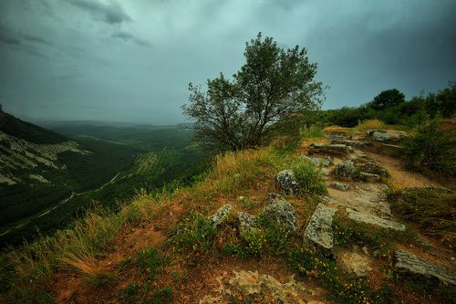 Крымские зарисовки. Непогода в горах