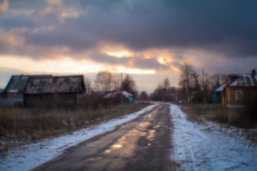 Розовый вечер.