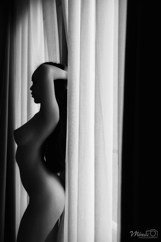 NIKON D750, 24-70mm, nude, B&W ... фото превью