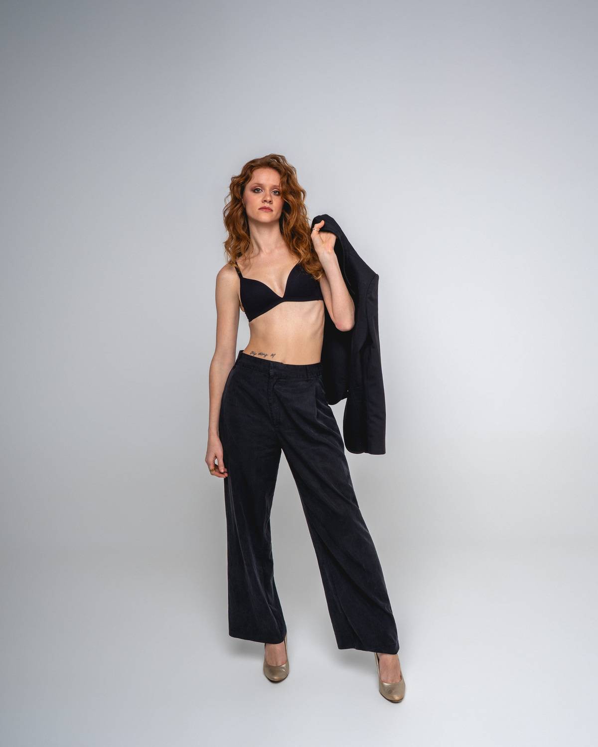 model, test, redhead,  Jean