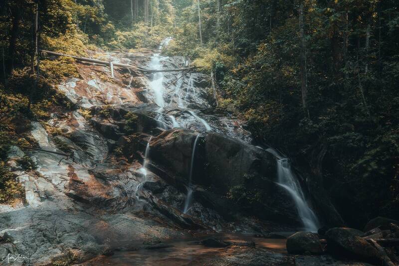 waterfall, nature, travel, photography, malaysia, selangor, rawang Rawang Waterfall фото превью