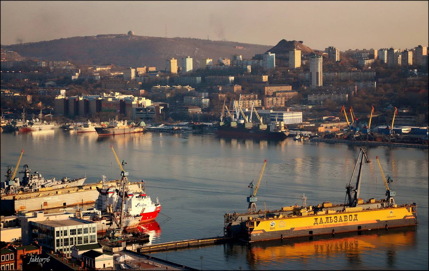 город, архитектура, владивосток, бухта, золотой рог,  Сергей Валерьевич