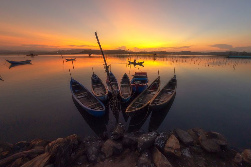 nikon d750, fisheye 16mm f/2.8 D Sunset on the lagoon фото превью
