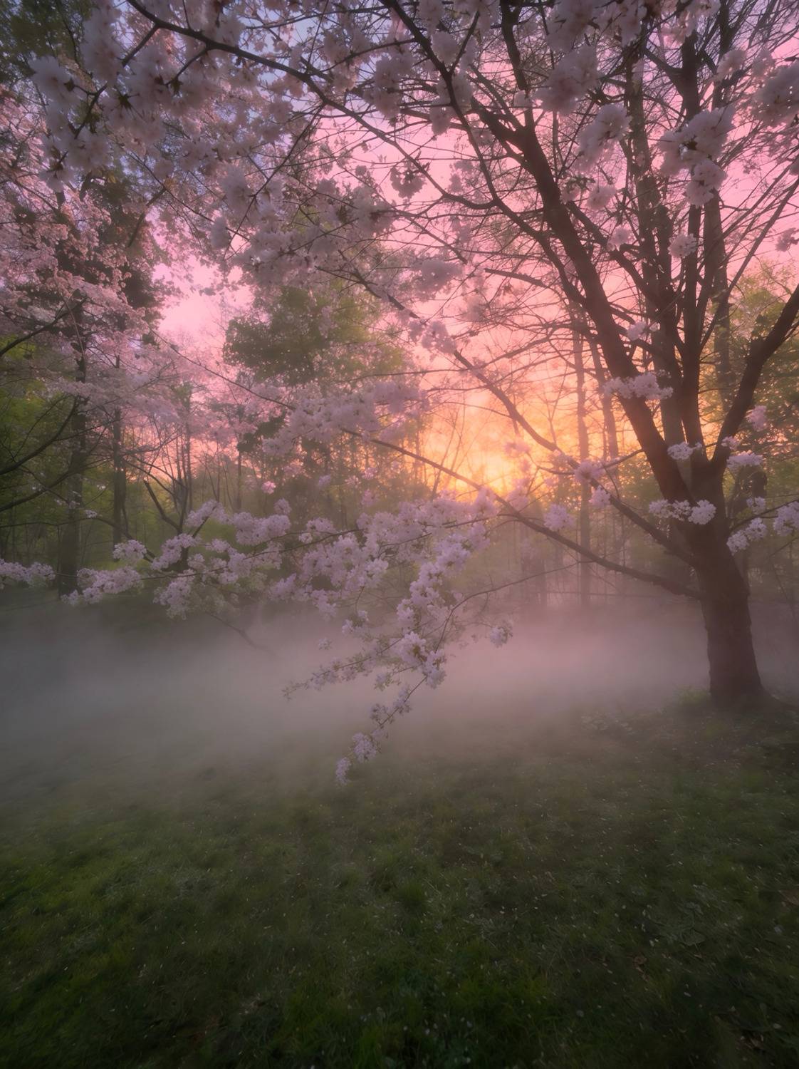 весна, spring, сакура, природа, nature, landscape, пейзаж, цветы, Julia Kaissa