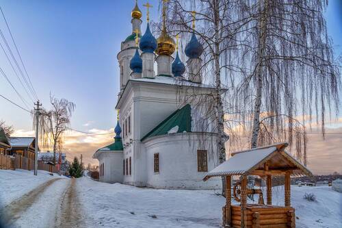 Плес  зимой