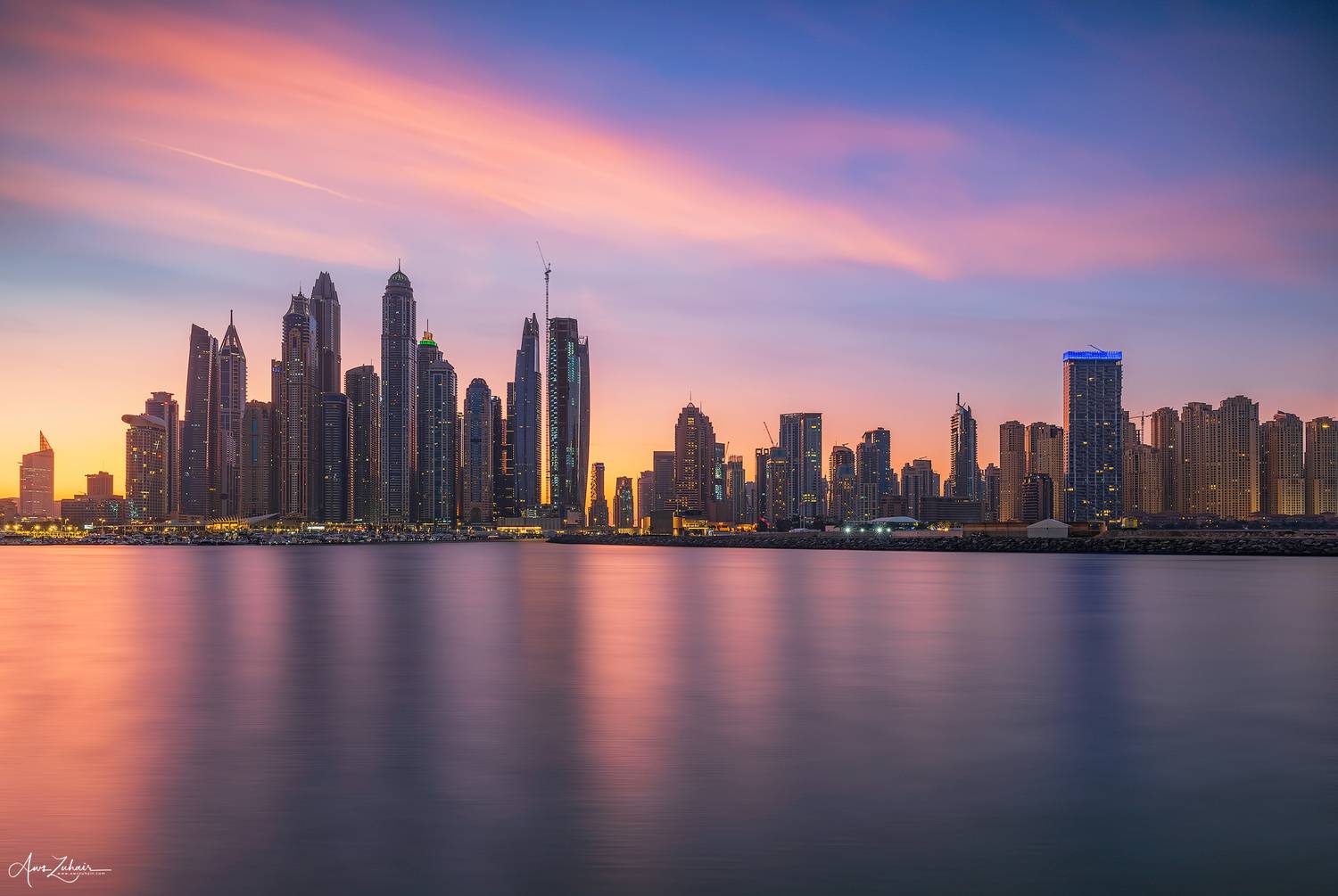 dubai, uae, city, cityscape, architecture, sunrise, travel, photography, Aws Zuhair