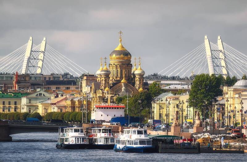 санкт-петербург, питер, храм, 600 мм Питерская каша из мостов, скульптур, церквей и кораблей фото превью