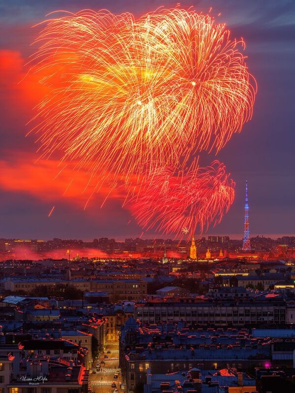 9мая, салют, фейерверк С Днём Победы!!! фото превью