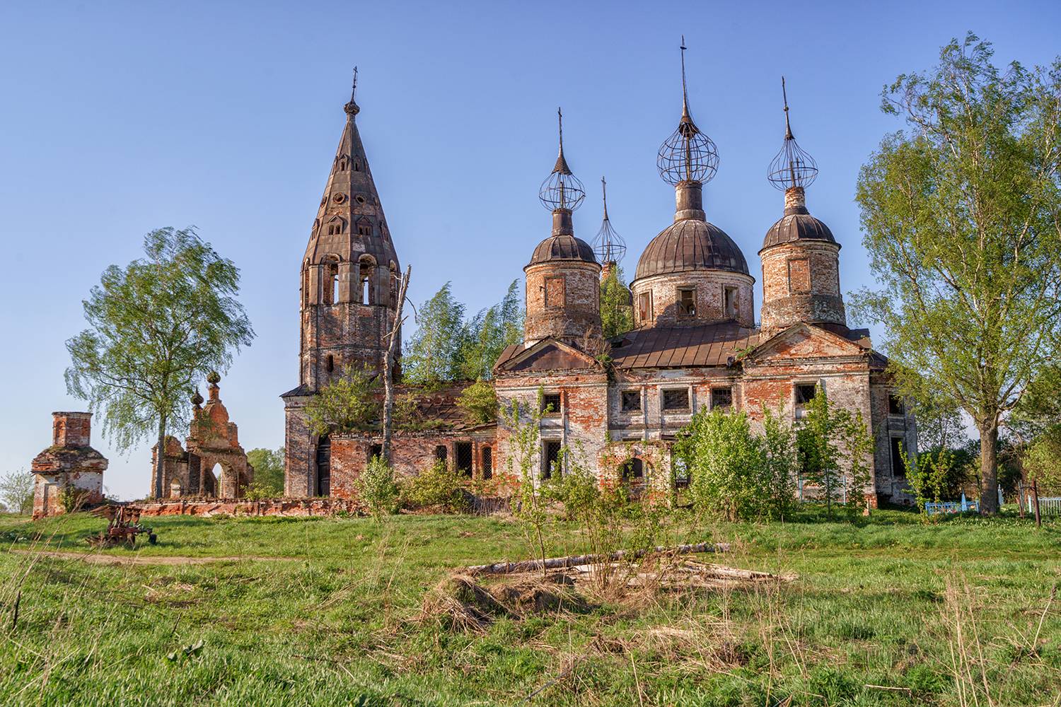 Россия, Иваново, церковь, заброшка, руины, Лариса Дука
