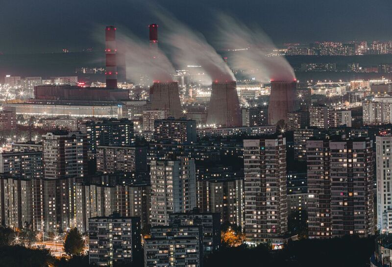 Московские градирни с причёсками фото превью