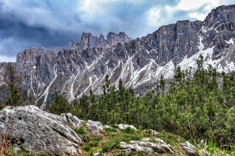 Доломиты.Крода да Лаго . фото превью