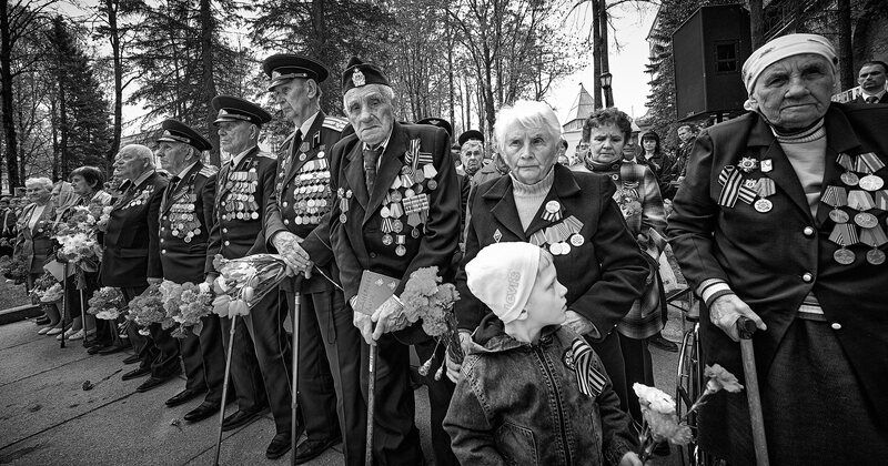 Один из последних праздников с ветеранами в Великом Новгороде. фото превью