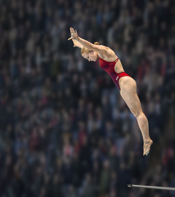 sport, sports_photography, diving flight of the Siren фото превью